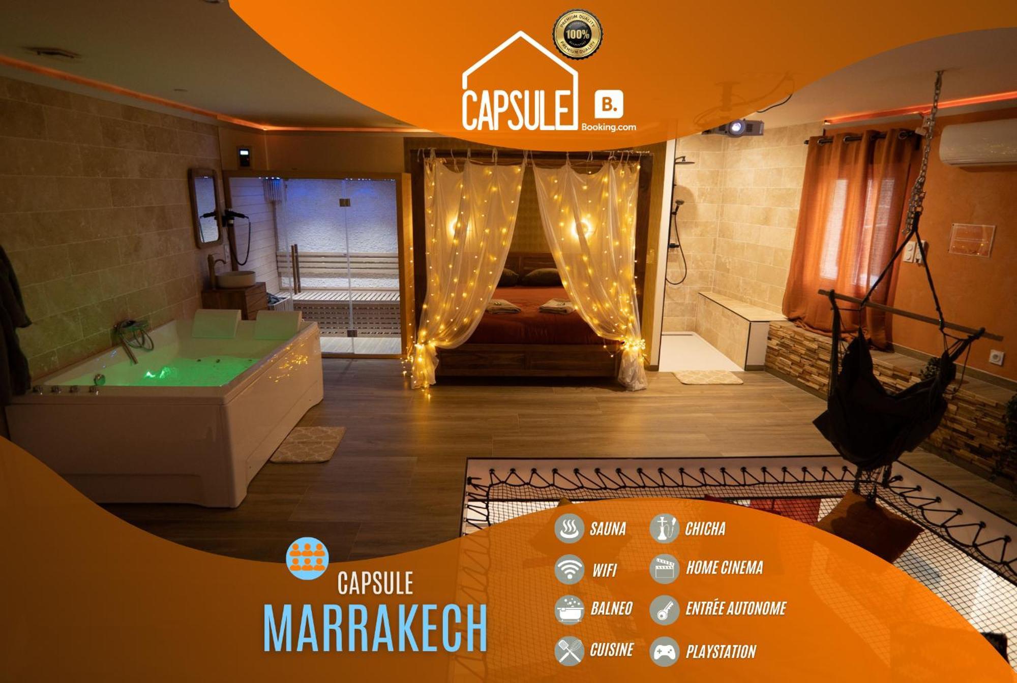 Capsule Marrakech I Chicha I Sauna I Balneo I Console Ps5 I Cinema Trith-Saint-Leger Exterior foto